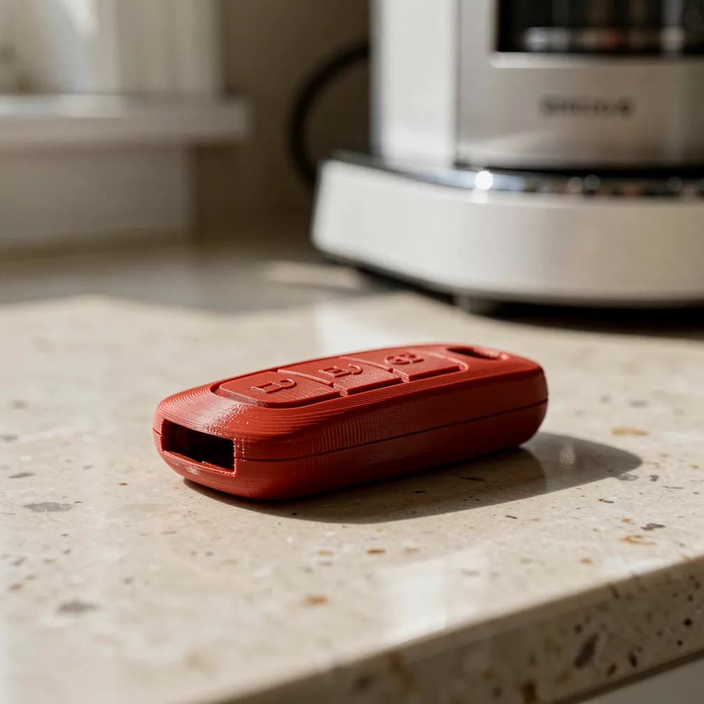 Coque de bip de portail — rouge