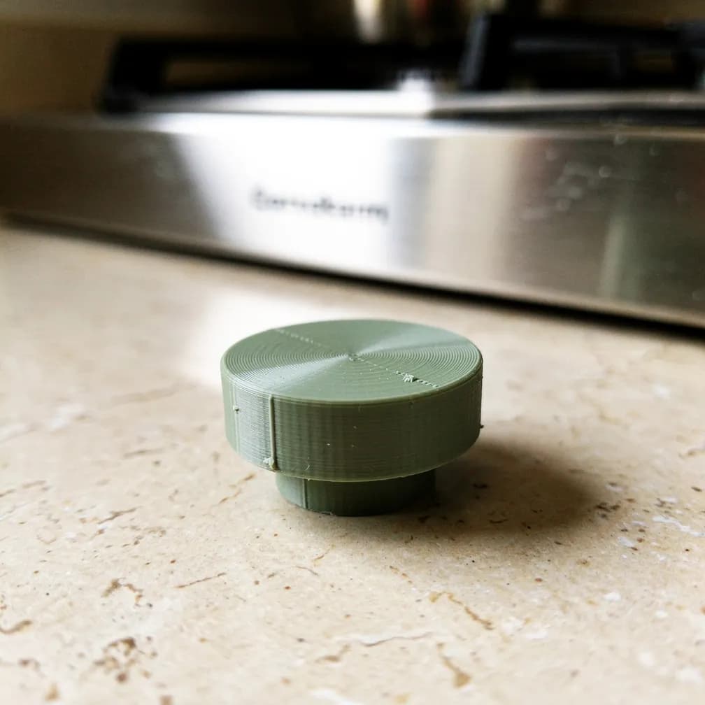 Molette de hotte — vert sauge