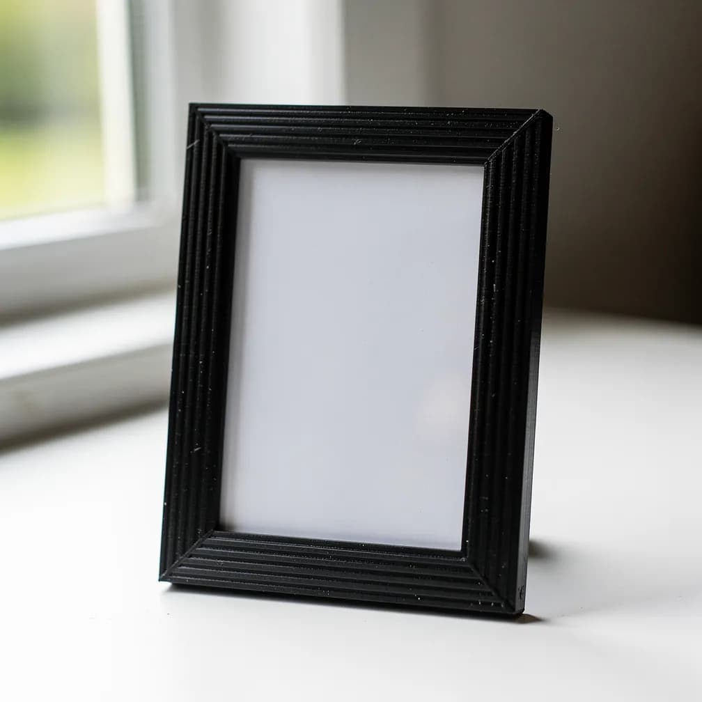 Cadre photo — noir
