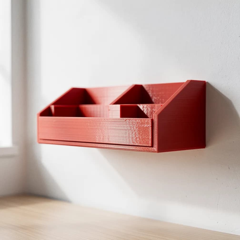 Organiseur de tiroir — rouge
