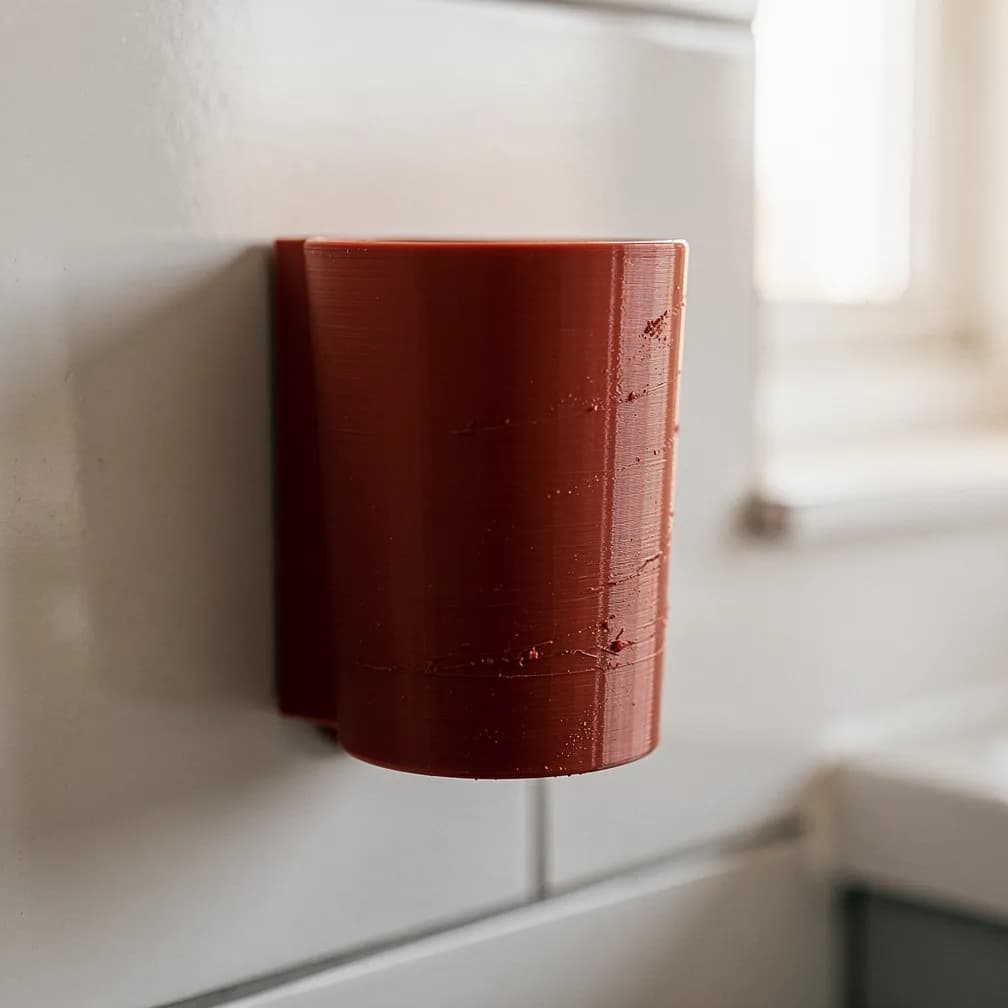 Porte-brosses à dents — rouge