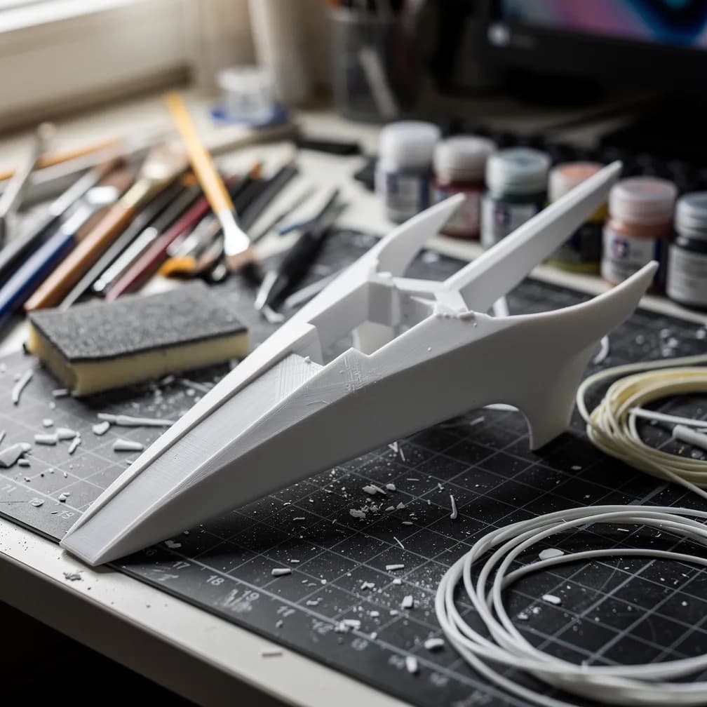 Accessoire de cosplay — blanc