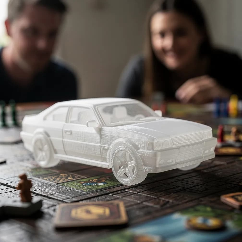 Petite voiture — translucide