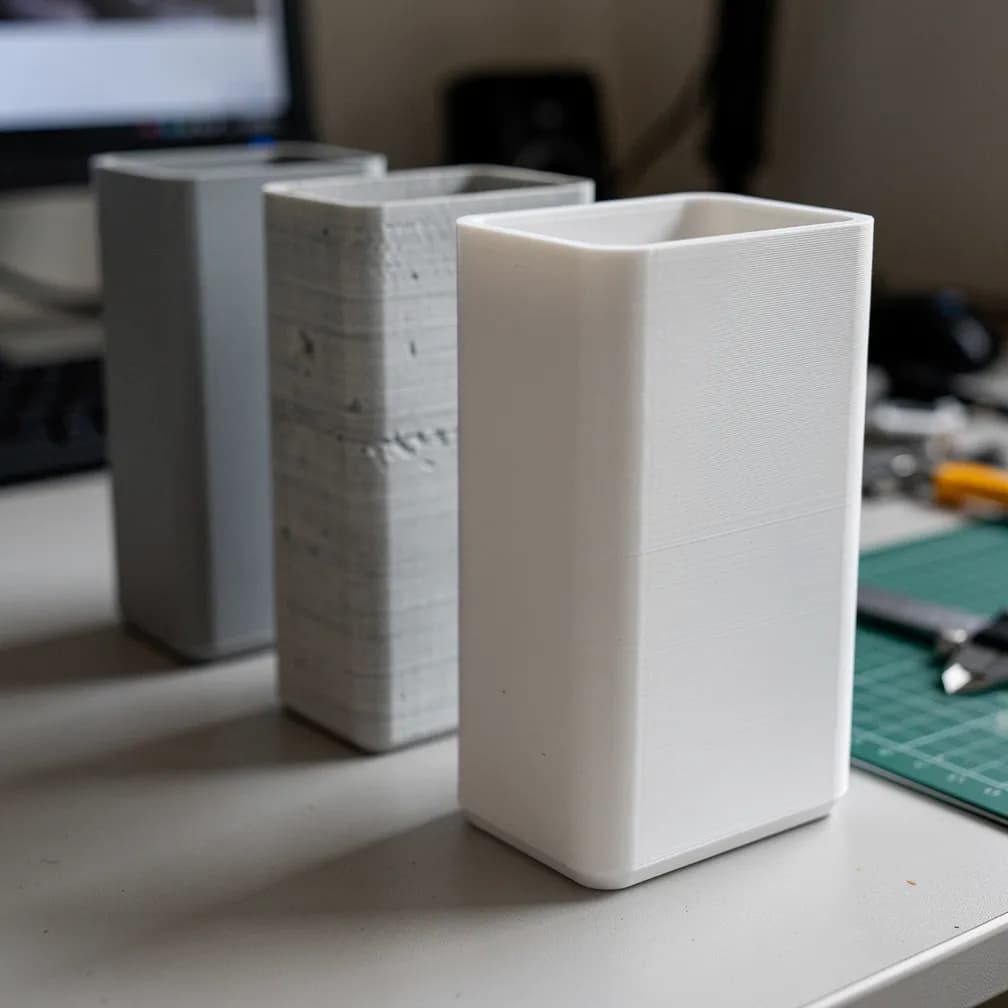 Prototype de boîtier — blanc