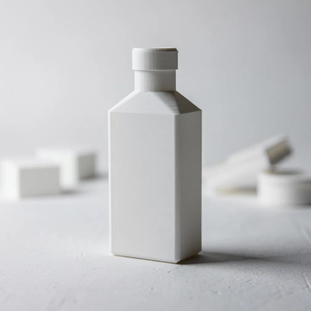 Prototype de flacon — blanc