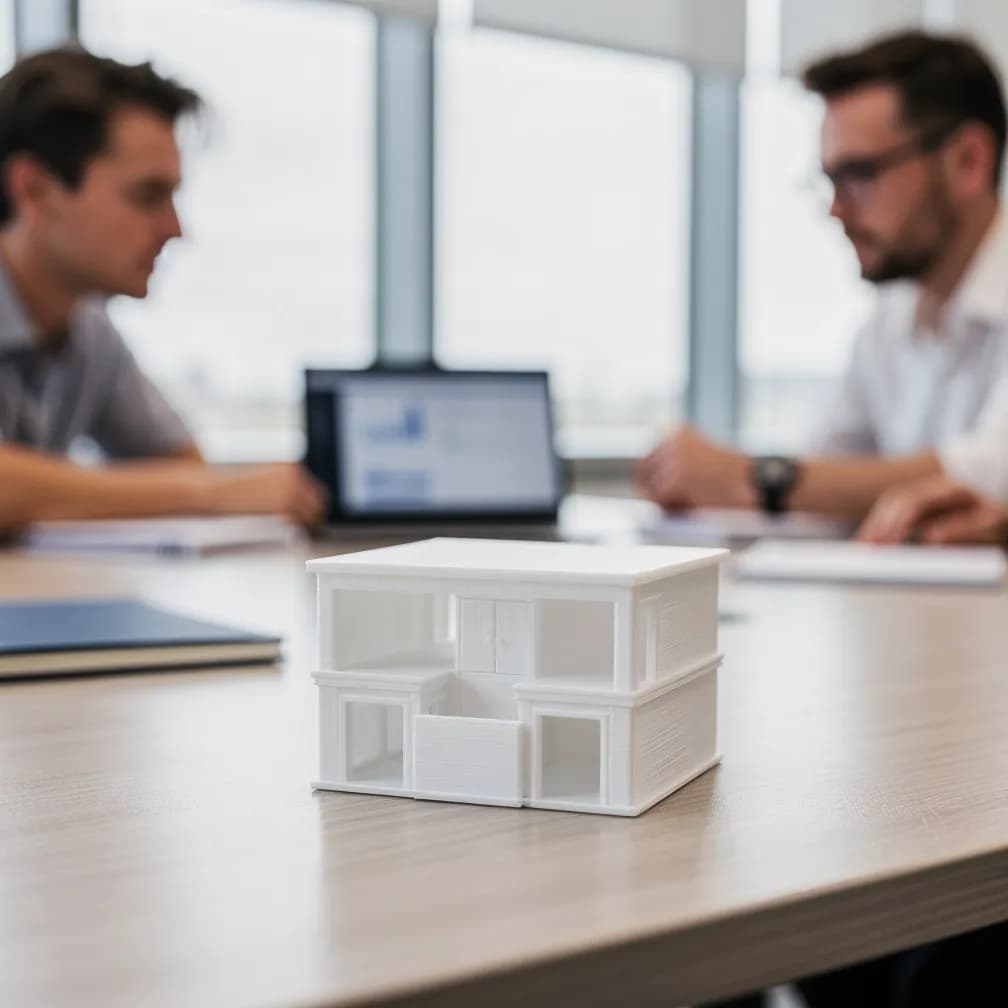 Mobilier miniature — blanc