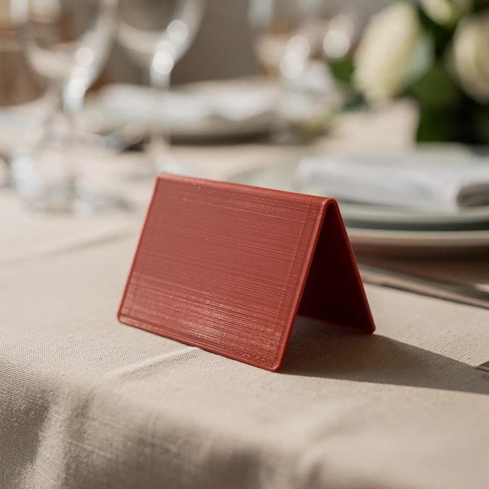 Marque-places — rouge