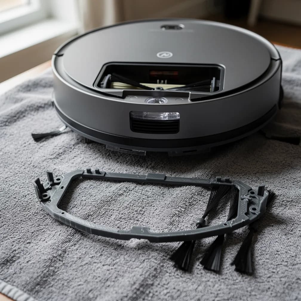 Comment réparer le cadre de brosse cassé d'un Roomba 600