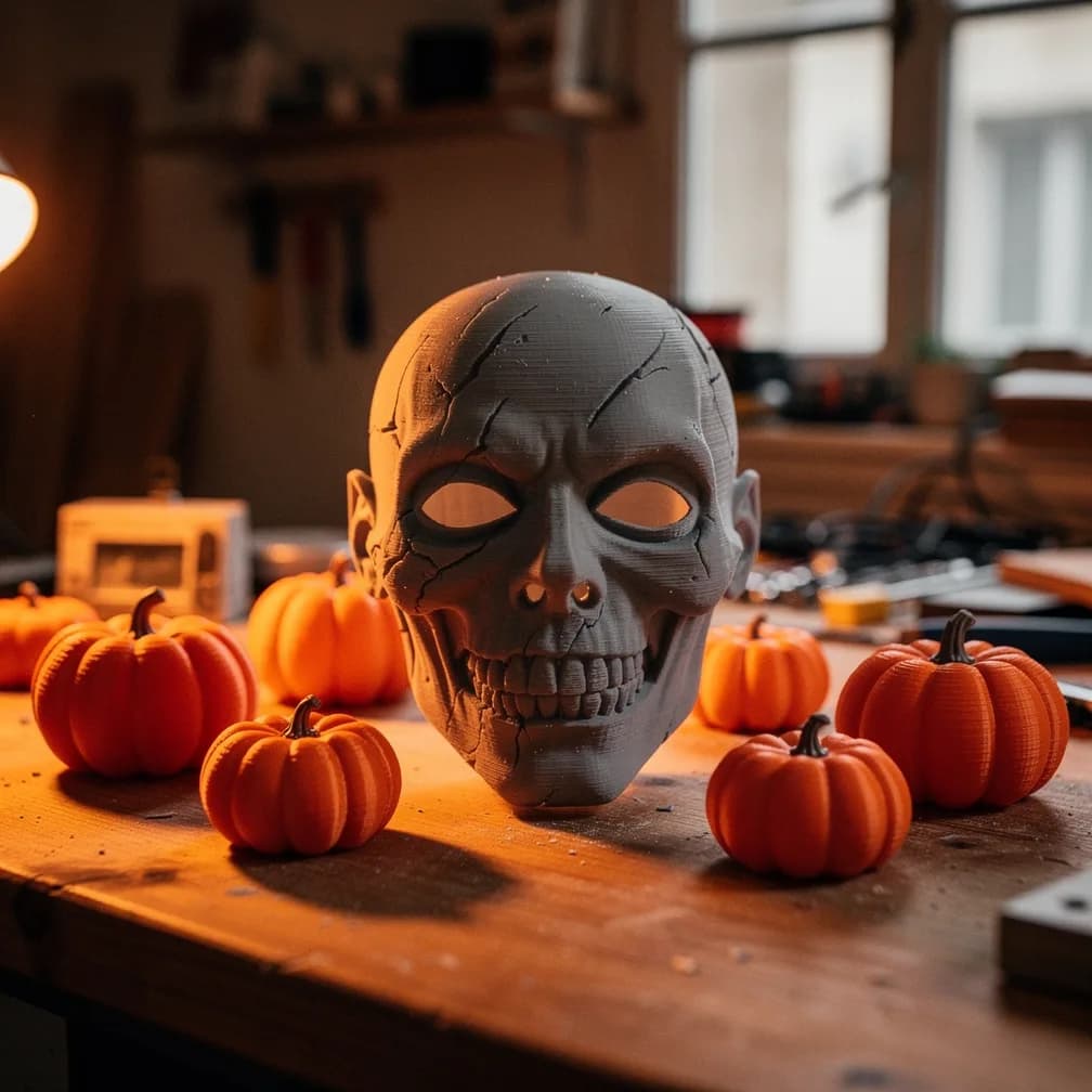 Halloween en impression 3D : déco et accessoires de costume