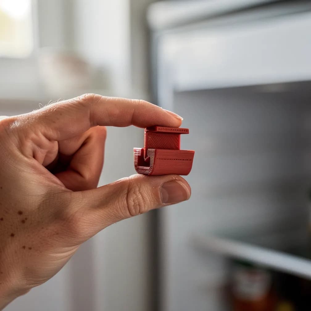 Clip de balconnet de frigo — rouge
