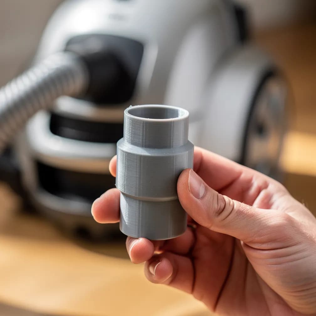 Raccord d'aspirateur — gris
