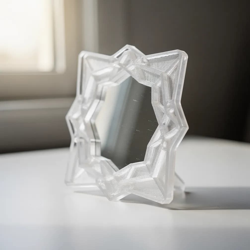 Miroir décoratif — translucide
