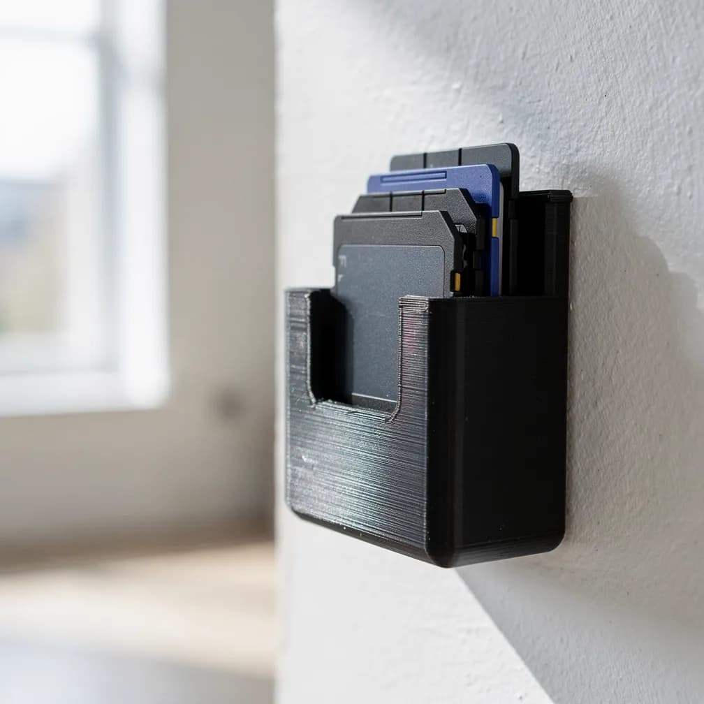 Rangement de cartes SD — noir