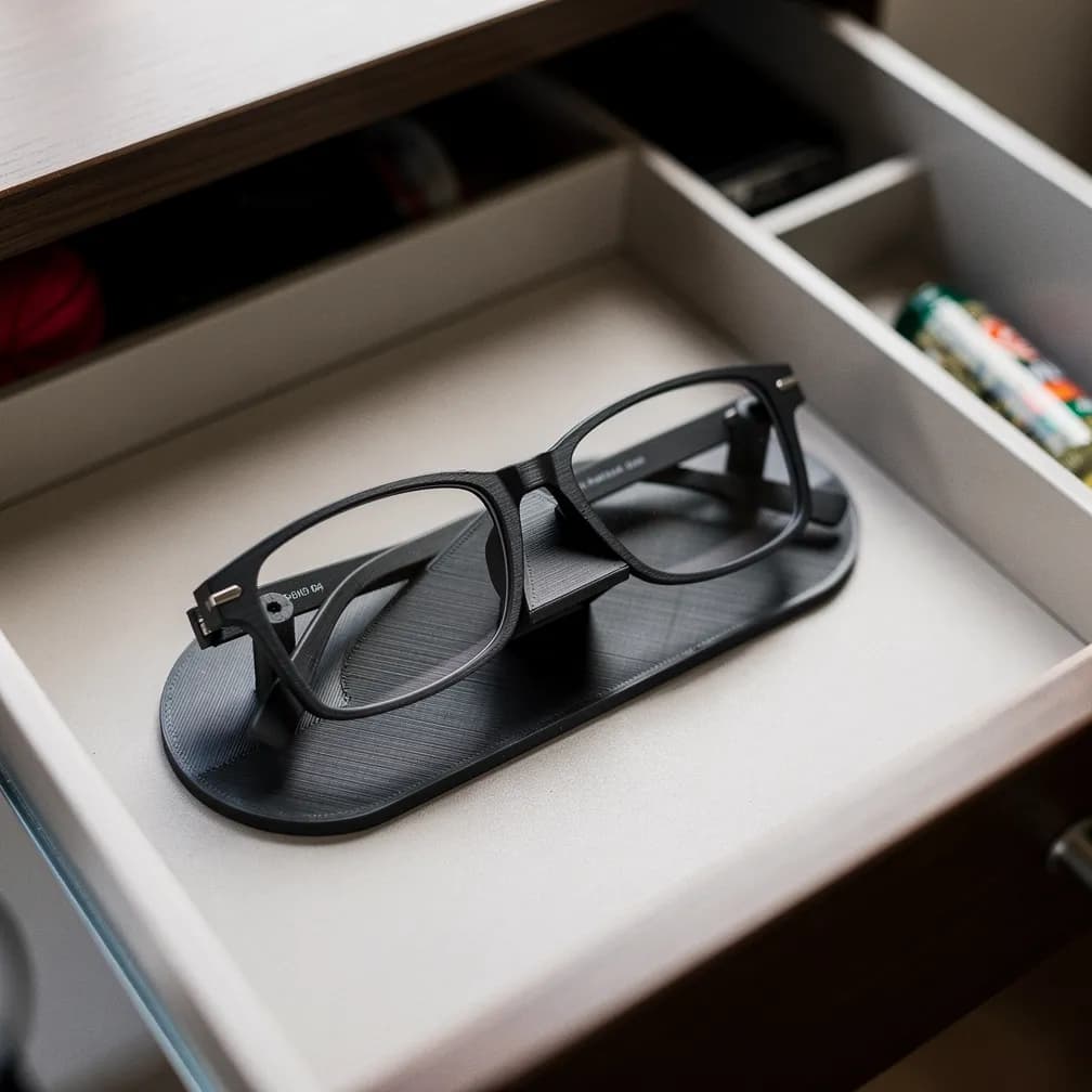 Porte-lunettes — noir