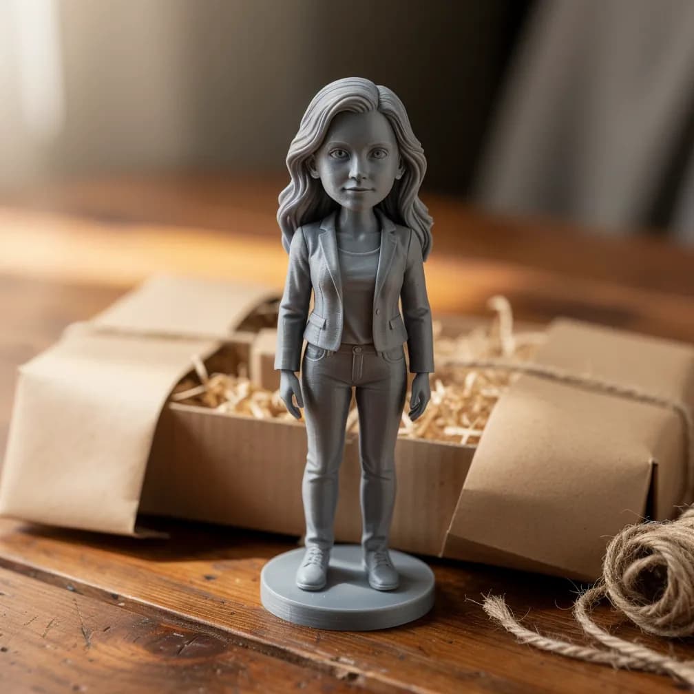Figurine personnalisée — gris