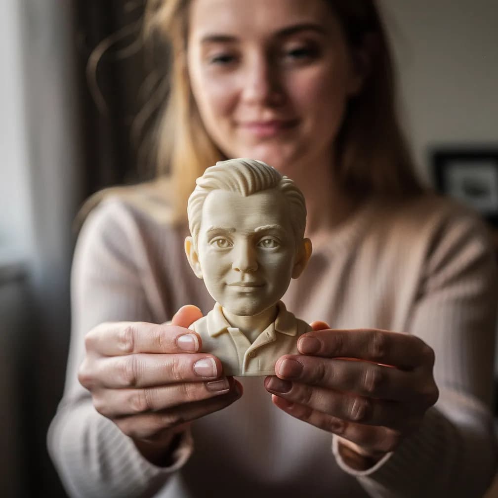Figurine personnalisée — beige
