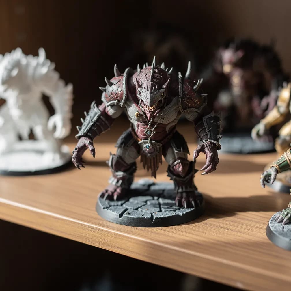 Monstre de jeu de rôle — blanc