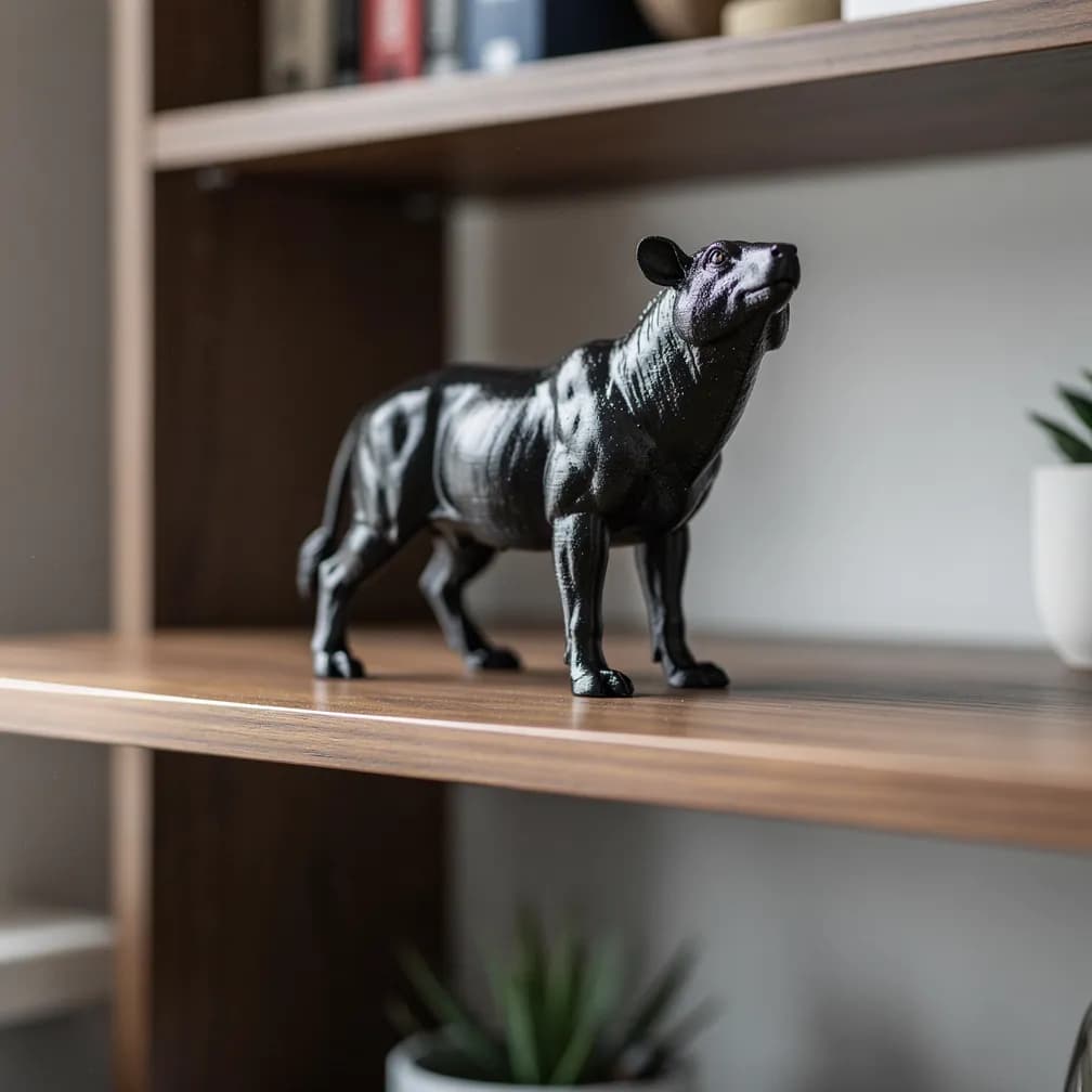 Figurine animale — noir