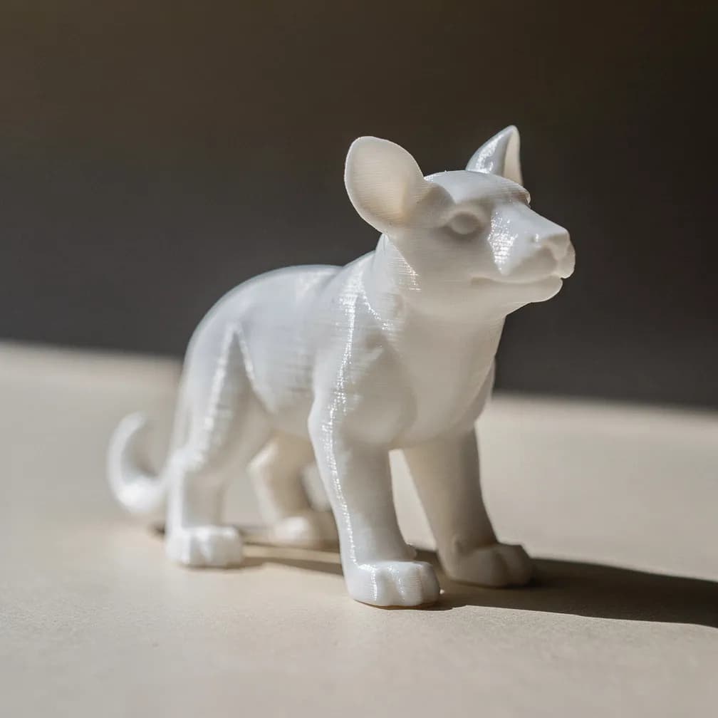 Figurine animale — blanc