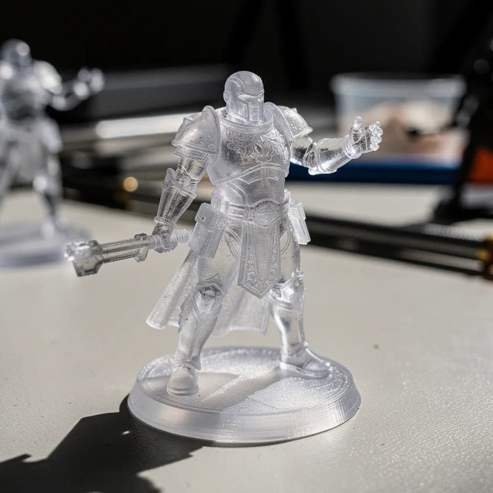 Figurine de héros — transparent