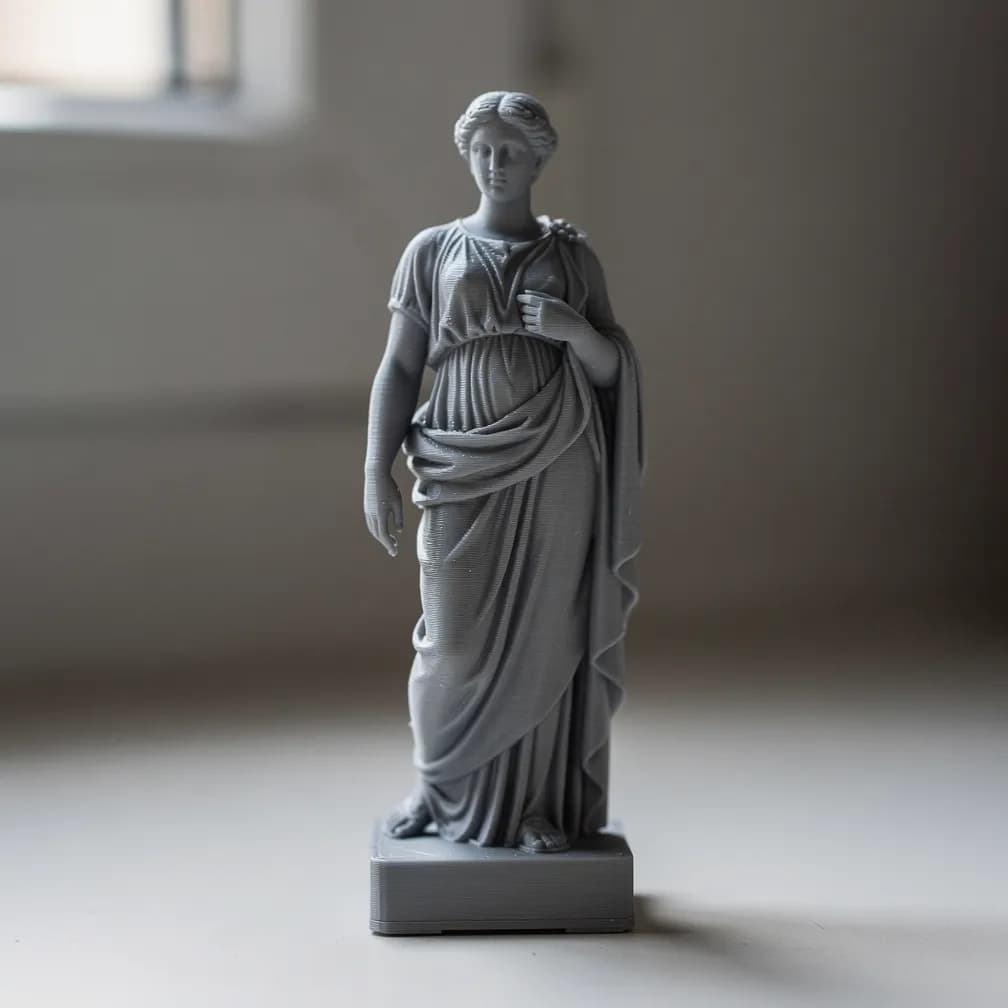 Statuette antique — gris