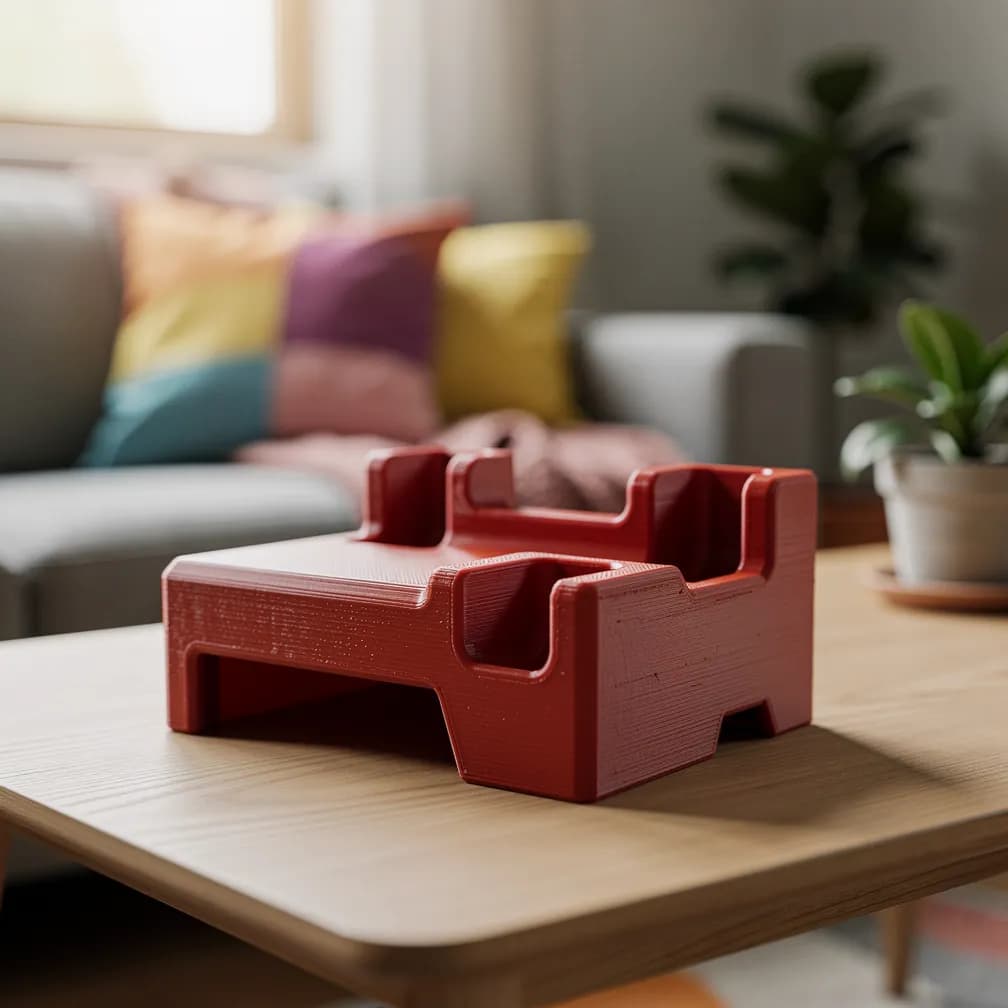 Support de manette de console — rouge