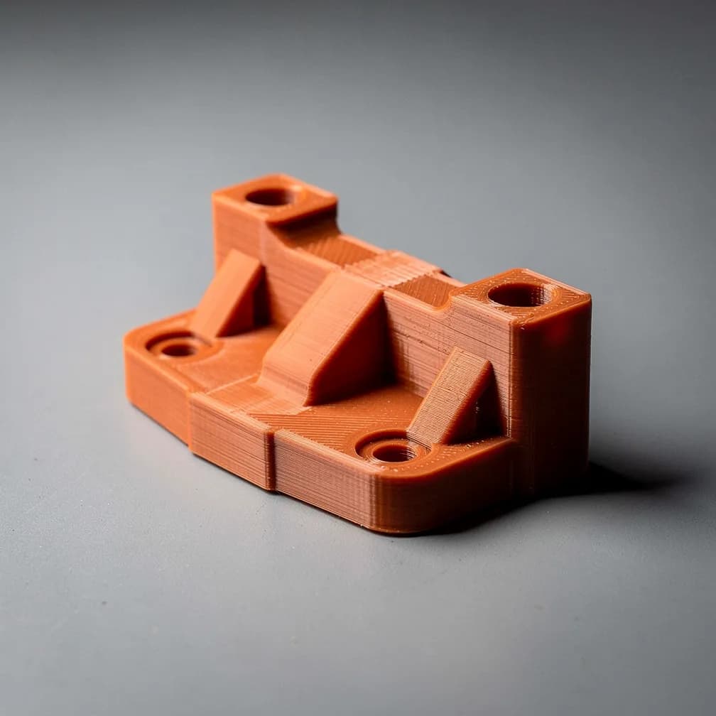 Équerre de fixation — terracotta