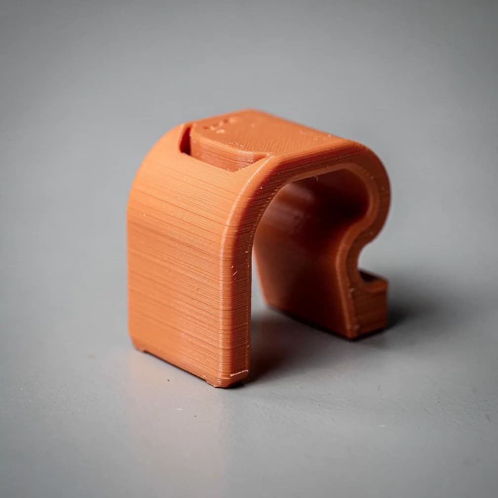 Clip de câble — terracotta