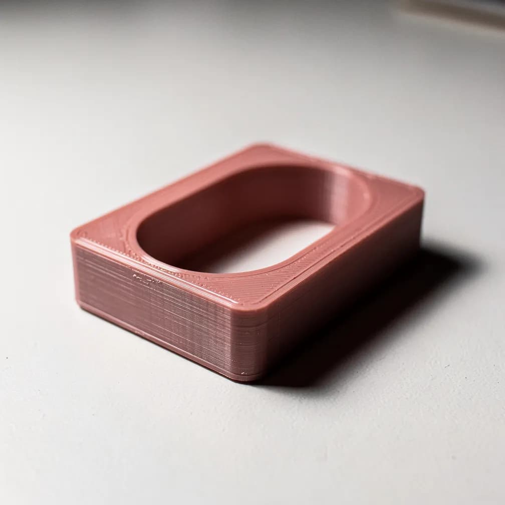 Prototype d'accessoire — rose poudré