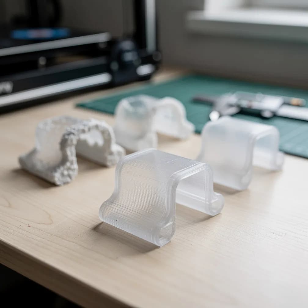 Prototype d'accessoire — translucide