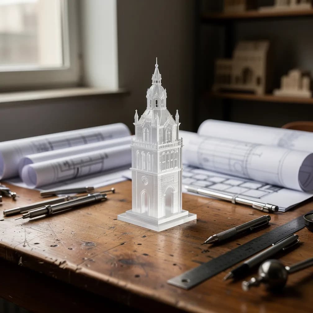 Maquette de monument — transparent