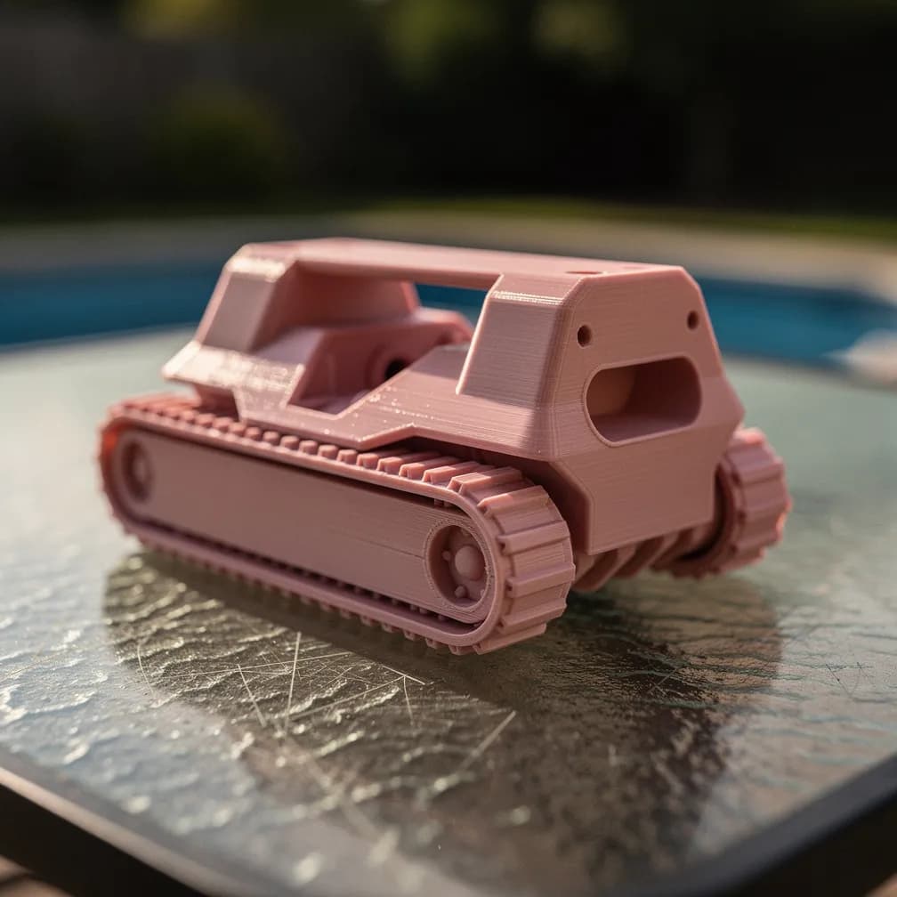 Pièce de robot de piscine — rose poudré