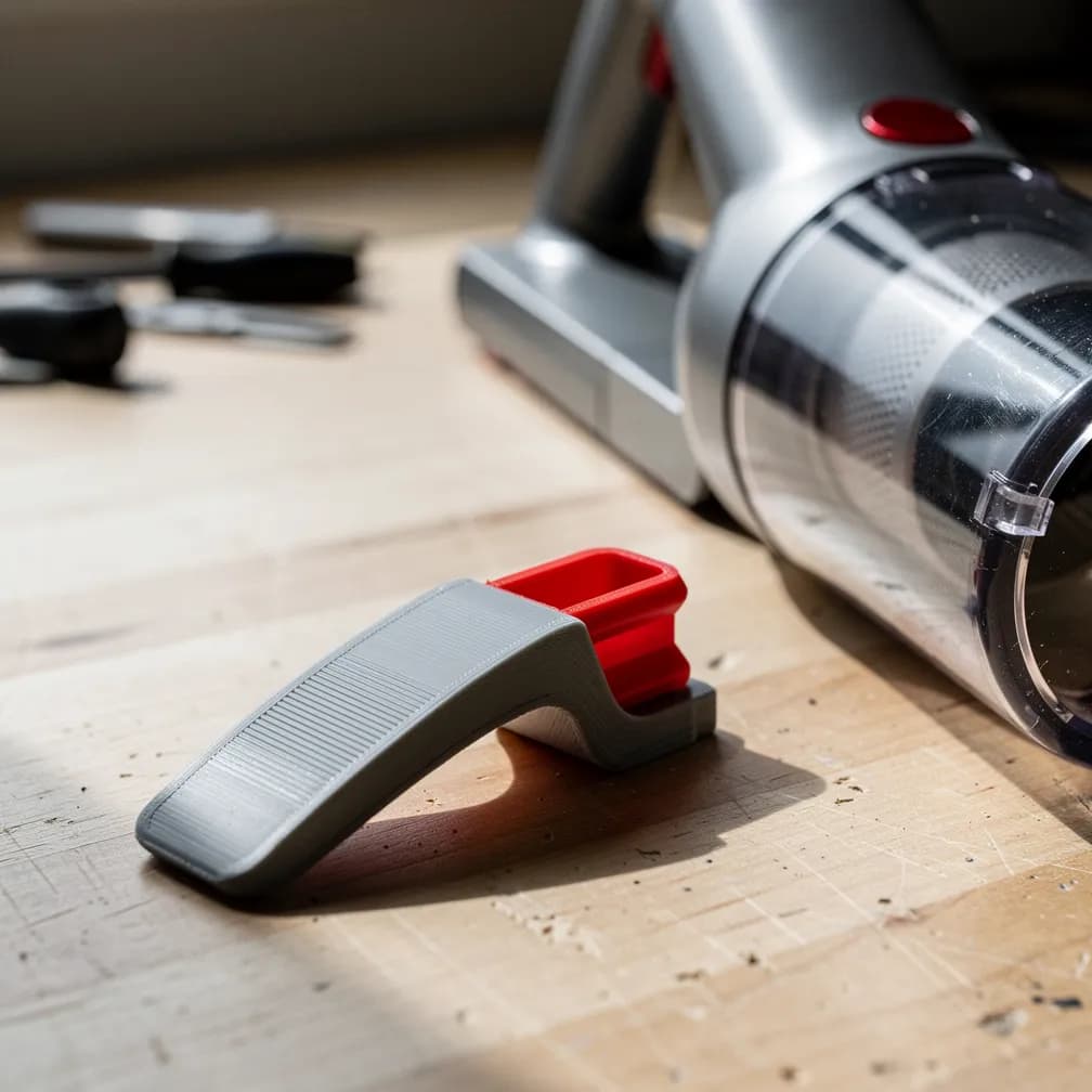 Levier rouge d'ouverture du collecteur compatible aspirateur Dyson V10, V11 et V15