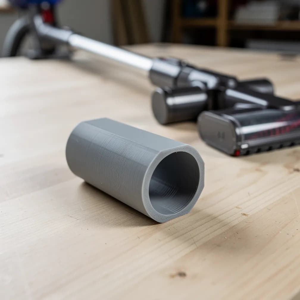 Manchon de renfort pour embout de tube fissuré compatible aspirateur Dyson V7 et V8