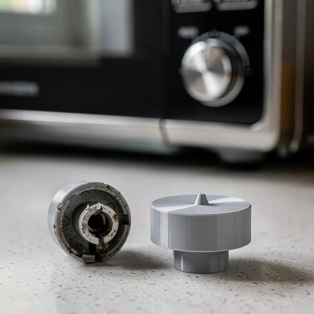 Bouton de micro-ondes Whirlpool qui tourne dans le vide : comment le remplacer