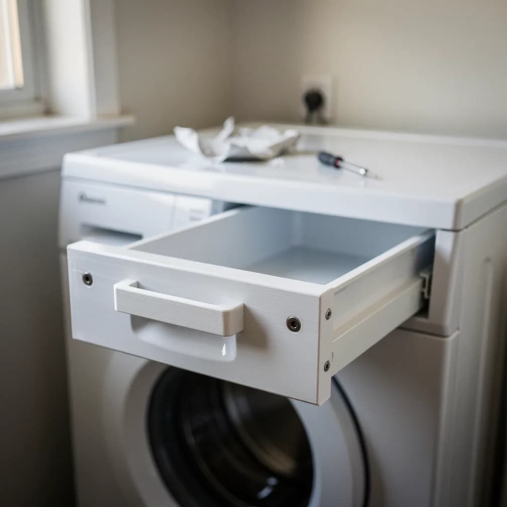 Tiroir à lessive de lave-linge LG cassé : que faire avant de tout changer