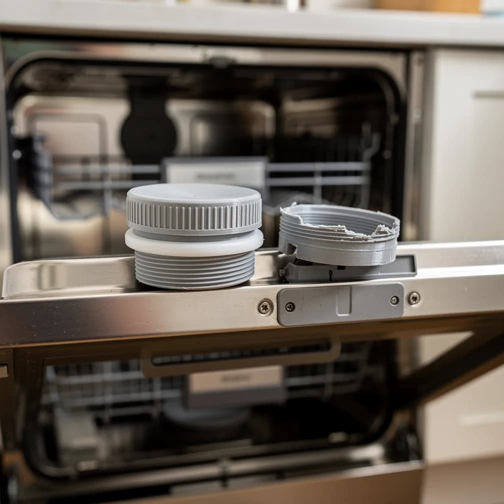 Bouchon du bac à sel cassé sur un lave-vaisselle Whirlpool : que faire ?